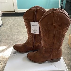 Brand new Sonoma kids boots size 1.